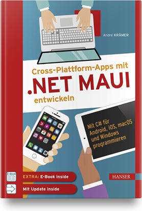 Buchcover: Cross-Plattform-Apps mit .NET MAUI entwickeln von André Krämer